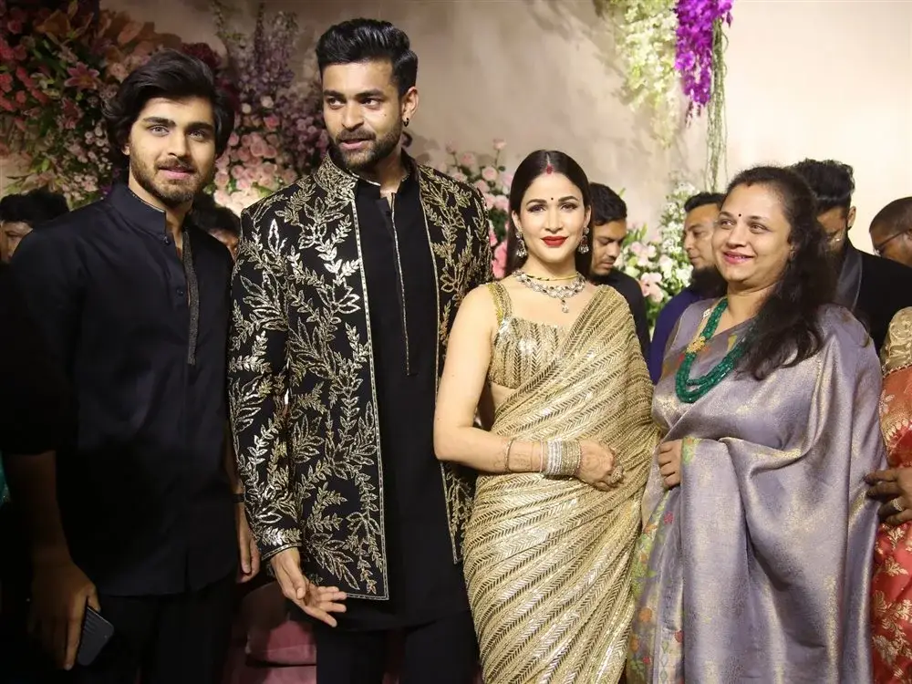 Varun Tej Lavanya Tripathi Wedding Reception Images